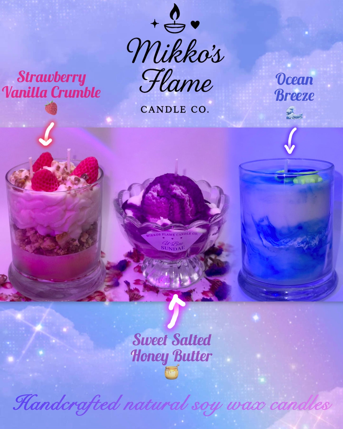 3 Candle Bundle -`♡´-