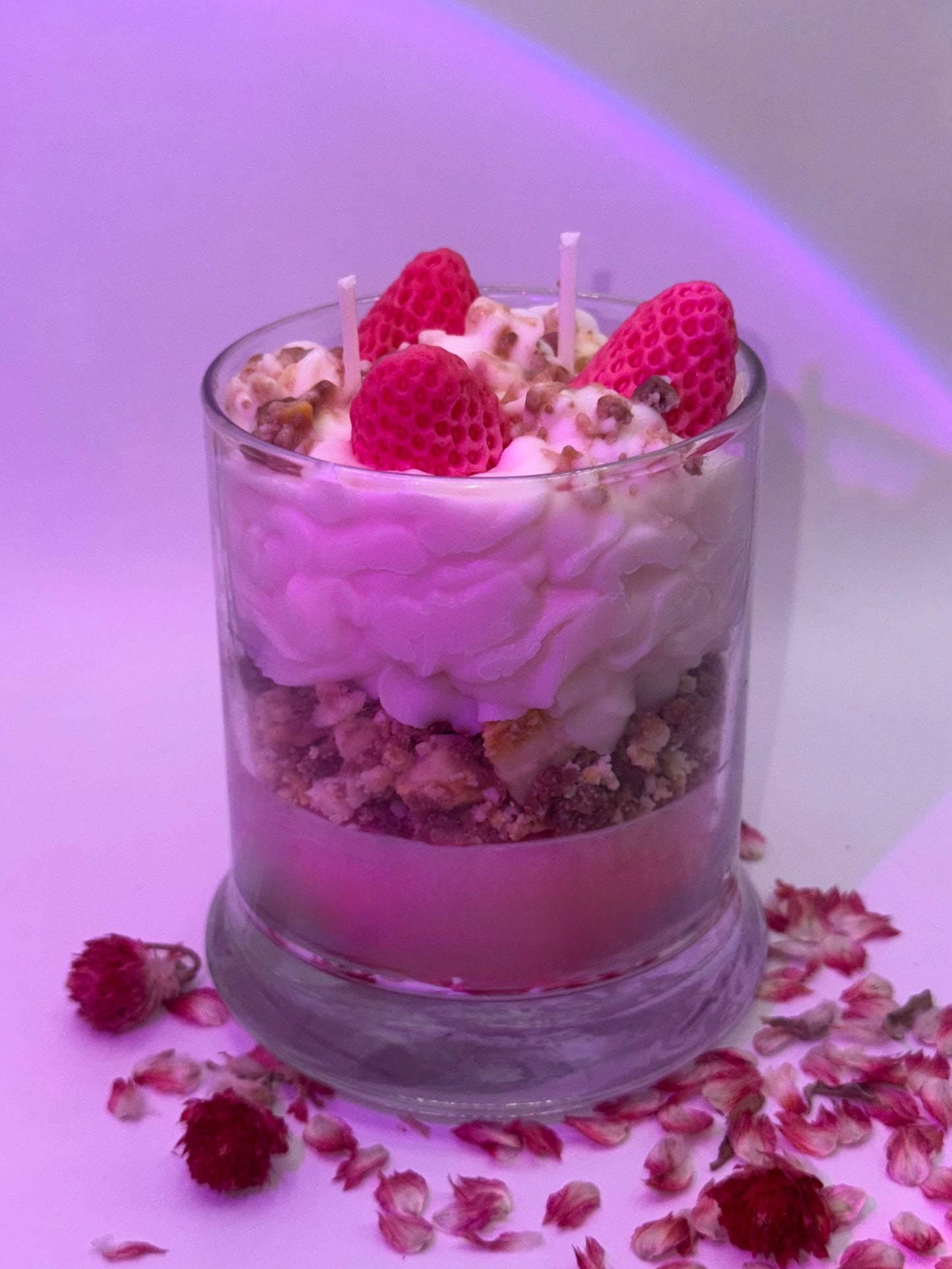 Strawberry Shortcake Candle🍓