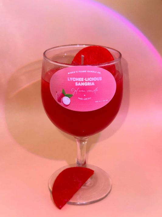 Lychee-Licious Sangria🍷