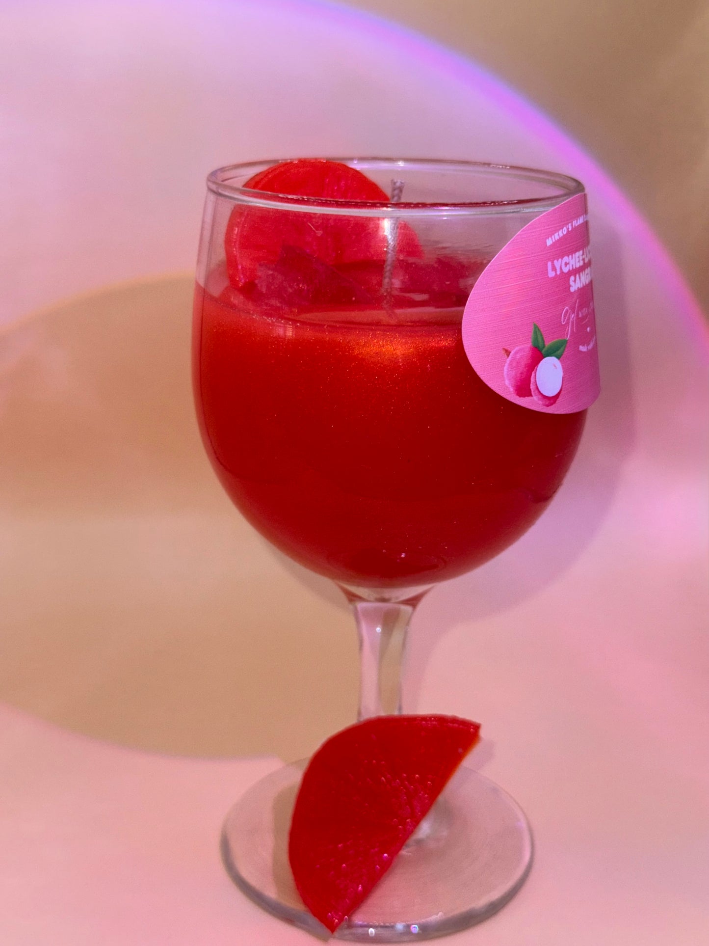 Lychee-Licious Sangria🍷