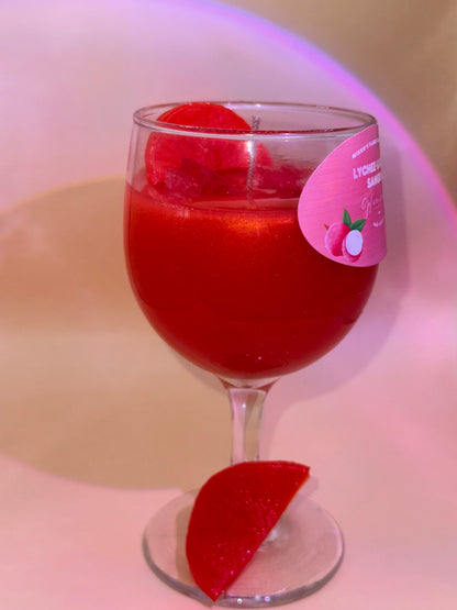 Lychee-Licious Sangria🍷
