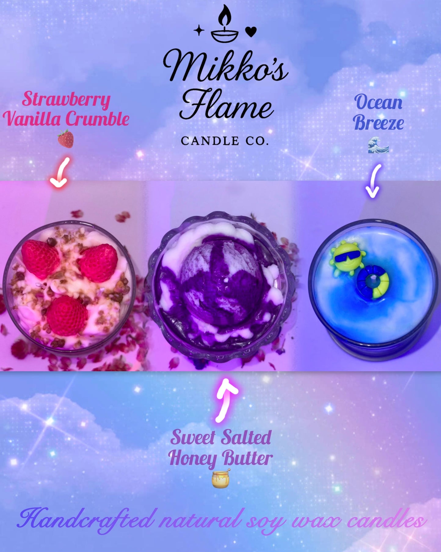 3 Candle Bundle -`♡´-